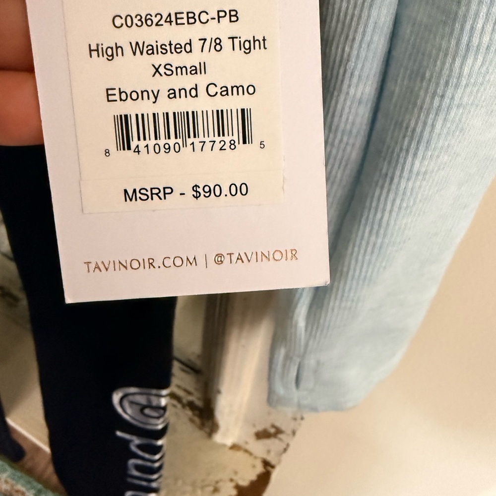 Free People Blue Glow Heather Long Sleeve Top & Tavi Noir Pure Barre Leggings XS - Picture 5 of 7